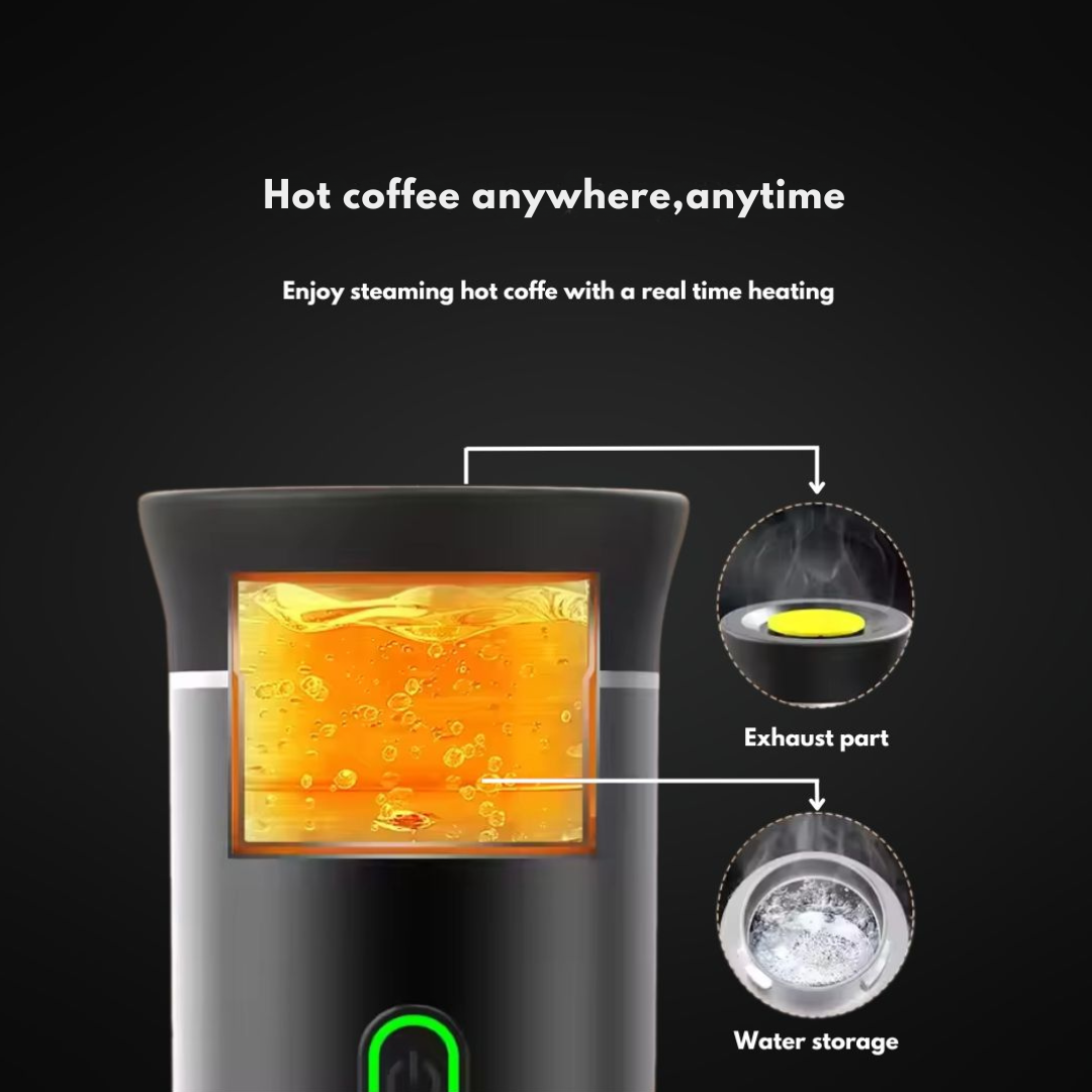 Barista-Level Portable Coffee Machine